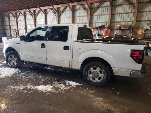 1FTFW1CF5BFA14054 - 2011 FORD F150 SUPERCREW WHITE photo 2