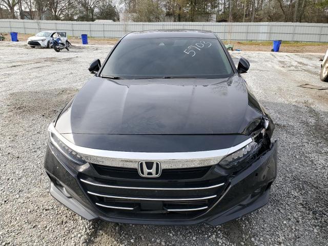 1HGCV1F5XNA005703 - 2022 HONDA ACCORD EXL BLACK photo 5