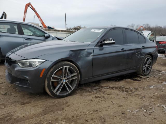 WBA8B7C53JA585761 - 2018 BMW 340 XI GRAY photo 1