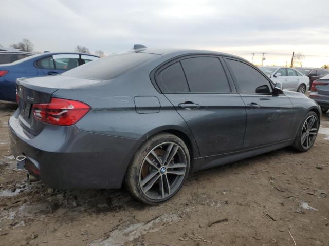 WBA8B7C53JA585761 - 2018 BMW 340 XI GRAY photo 3