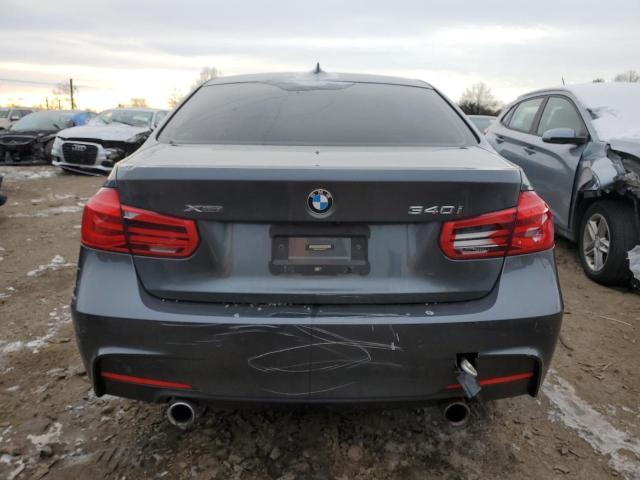 WBA8B7C53JA585761 - 2018 BMW 340 XI GRAY photo 6