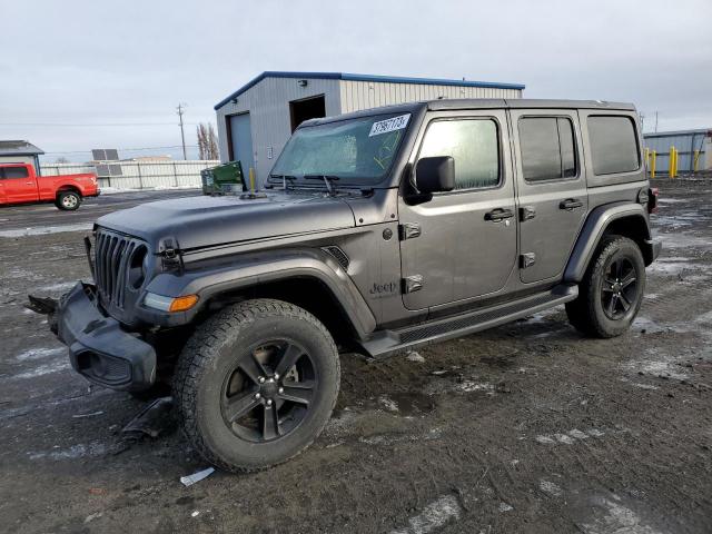 1C4HJXEG4LW314122 - 2020 JEEP WRANGLER U SAHARA GRAY photo 1