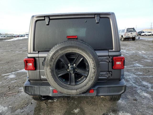 1C4HJXEG4LW314122 - 2020 JEEP WRANGLER U SAHARA GRAY photo 6