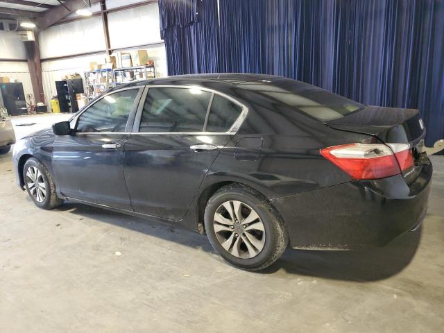 1HGCR2F37EA059338 - 2014 HONDA ACCORD LX BLACK photo 2