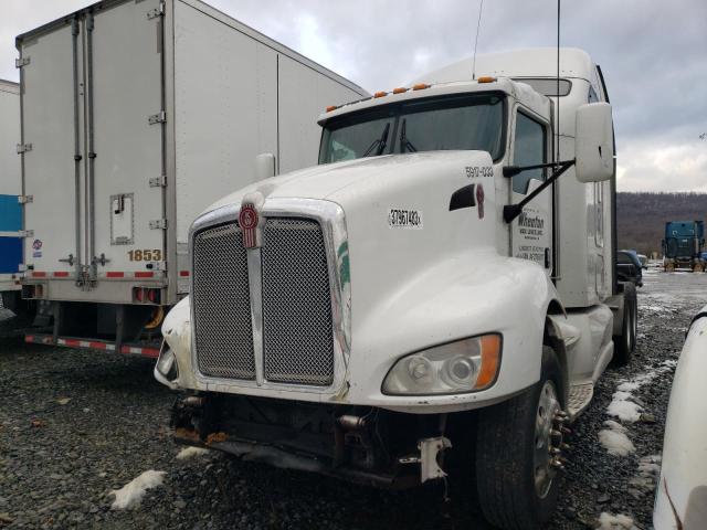 3WKAD49X6AF276817 - 2010 KENWORTH CONSTRUCTI WHITE photo 2