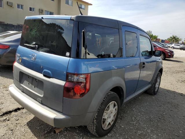 5J6YH18397L013090 - 2007 HONDA ELEMENT LX BLUE photo 3