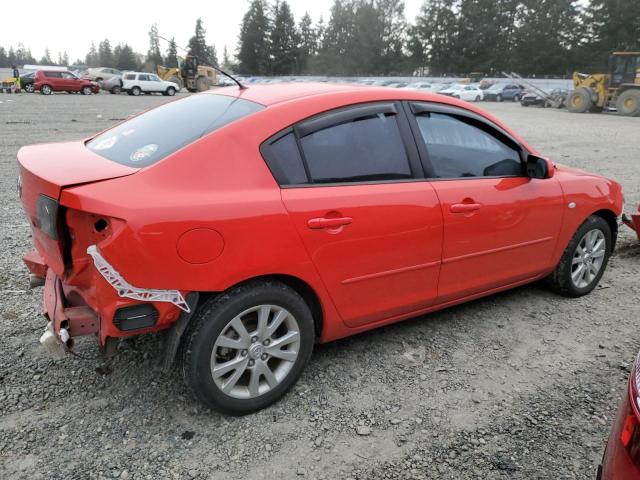 JM1BK12F571714284 - 2007 MAZDA 3 I RED photo 3