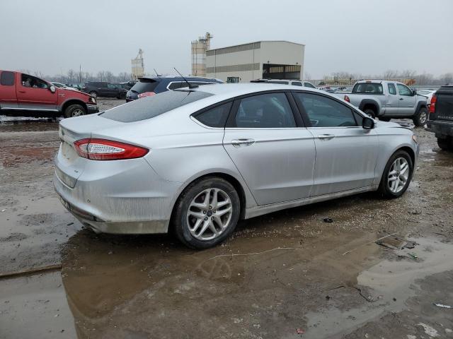 3FA6P0H70GR313279 - 2016 FORD FUSION SE SILVER photo 3