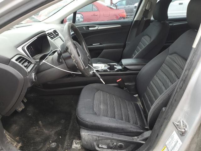 3FA6P0H70GR313279 - 2016 FORD FUSION SE SILVER photo 7