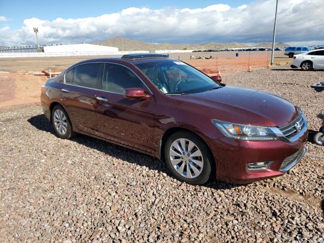 1HGCR2F70DA041233 - 2013 HONDA ACCORD EX BURGUNDY photo 4