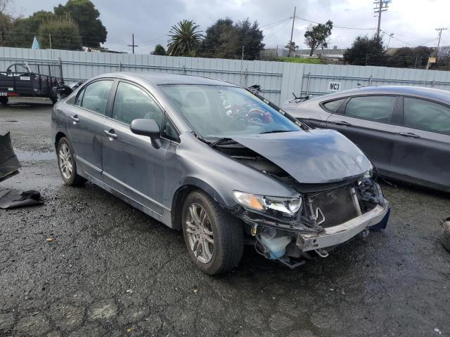 2HGFA16519H335228 - 2009 HONDA CIVIC LX GRAY photo 4