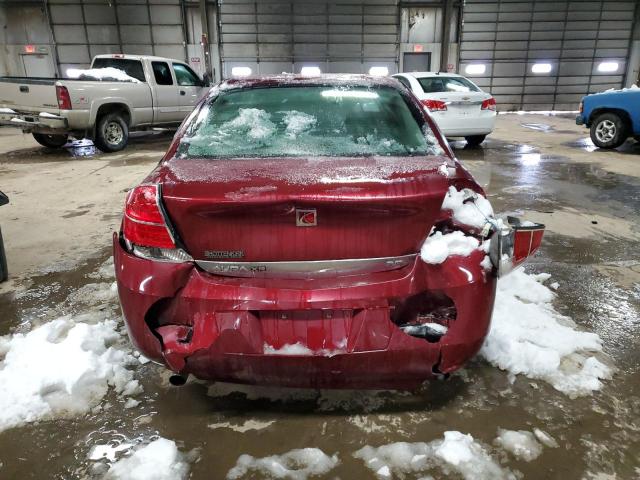 1G8ZV57708F120635 - 2008 SATURN AURA XR MAROON photo 6