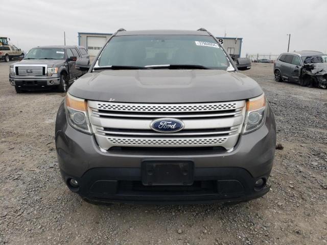 1FM5K8D85DGC22881 - 2013 FORD EXPLORER XLT GRAY photo 5