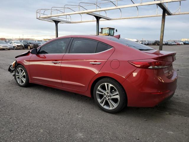 KMHD84LF3HU365516 - 2017 HYUNDAI ELANTRA SE RED photo 2