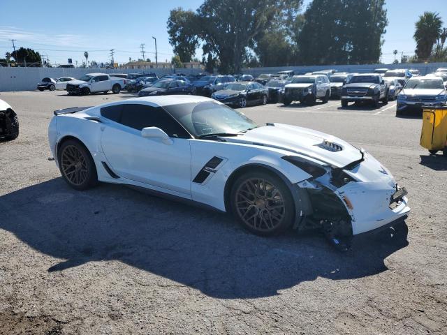 1G1YV2D78J5105616 - 2018 CHEVROLET CORVETTE GRAND SPORT 1LT WHITE photo 4