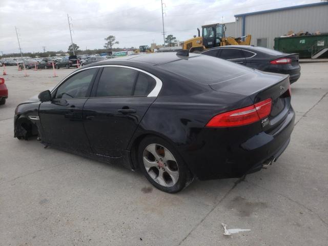 SAJAR4BN6HA953667 - 2017 JAGUAR XE BLACK photo 2