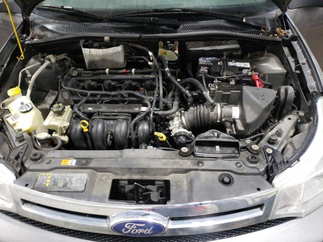 1FAHP3FN4AW253023 - 2010 FORD FOCUS SE GRAY photo 11