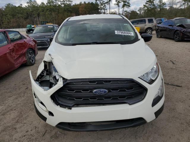 MAJ3S2FE4MC404046 - 2021 FORD ECOSPORT S WHITE photo 5