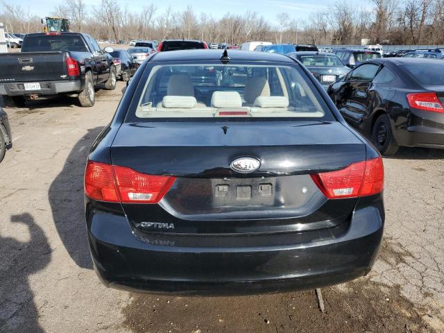 KNAGG4A89A5378602 - 2010 KIA OPTIMA LX BLACK photo 6