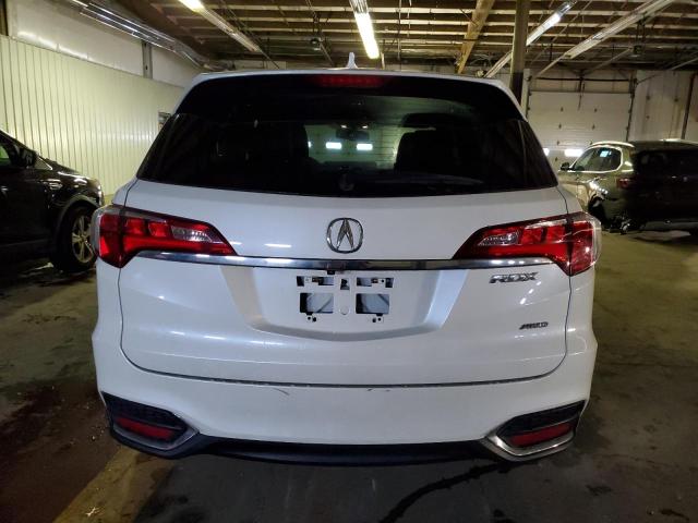 5J8TB4H33JL020239 - 2018 ACURA RDX WHITE photo 6