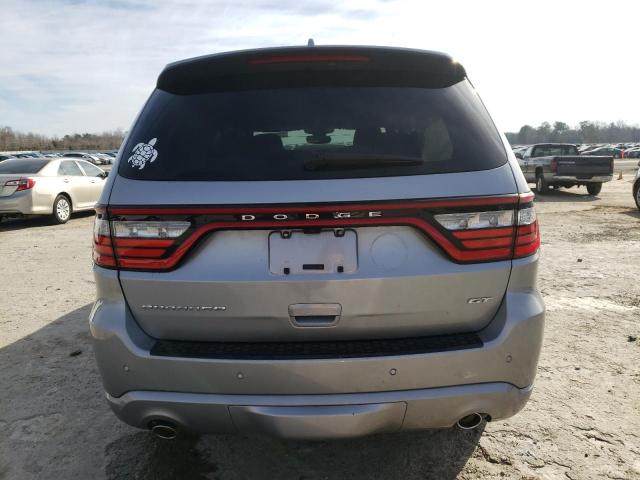 1C4RDHDG3MC761708 - 2021 DODGE DURANGO GT SILVER photo 6