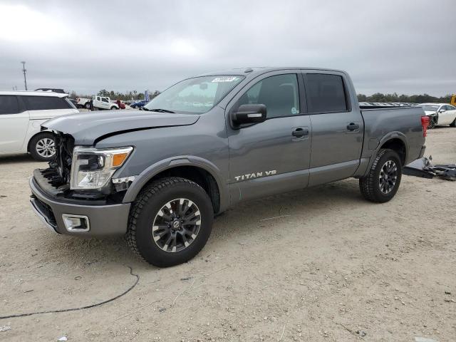 1N6AA1E58KN520798 - 2019 NISSAN TITAN SV GRAY photo 1