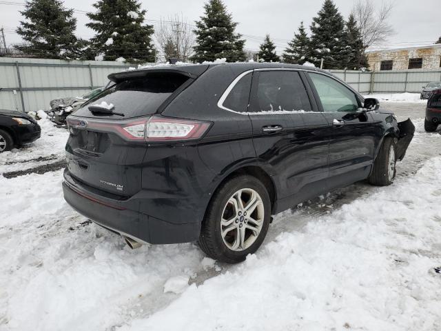 2FMPK4K89GBB42354 - 2016 FORD EDGE TITANIUM BLACK photo 3