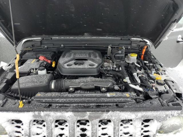 1C4JJXP69MW749953 - 2021 JEEP WRANGLER U SAHARA 4XE SILVER photo 11