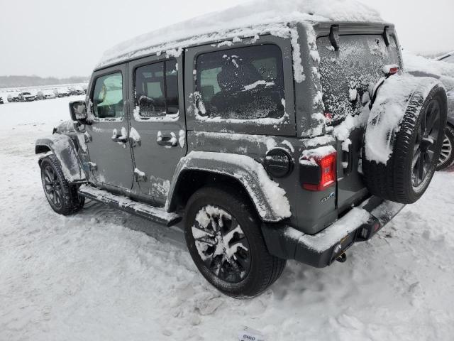 1C4JJXP69MW749953 - 2021 JEEP WRANGLER U SAHARA 4XE SILVER photo 2