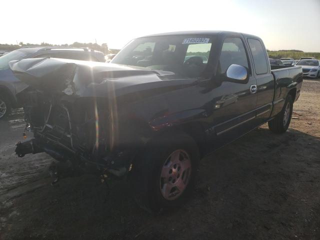 1GCEC19T17Z112120 - 2007 CHEVROLET SILVERADO C1500 CLASSIC BLUE photo 2