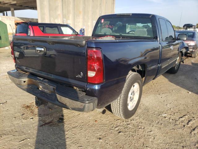 1GCEC19T17Z112120 - 2007 CHEVROLET SILVERADO C1500 CLASSIC BLUE photo 4