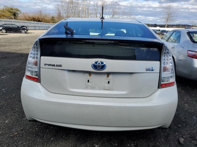 JTDKN3DU5A1019521 - 2010 TOYOTA PRIUS WHITE photo 6