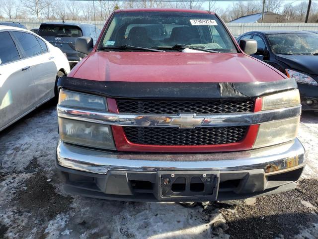 1GCDT136858115940 - 2005 CHEVROLET COLORADO RED photo 5