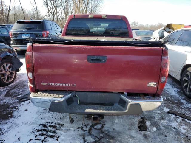 1GCDT136858115940 - 2005 CHEVROLET COLORADO RED photo 6