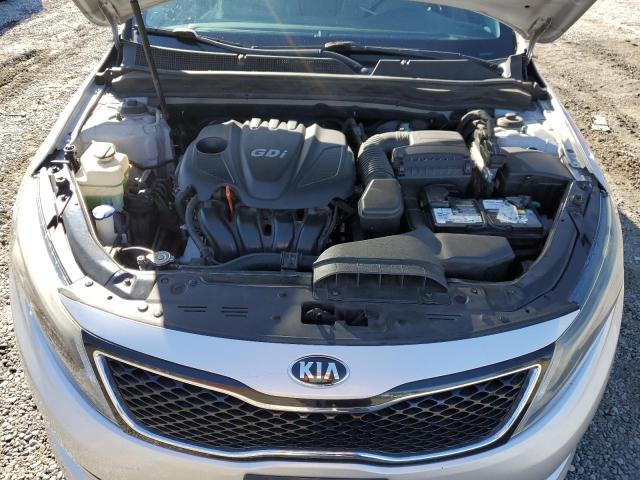 5XXGN4A73EG350635 - 2014 KIA OPTIMA EX SILVER photo 11