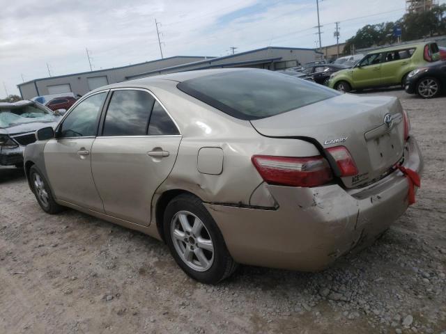 4T1BE46K57U085913 - 2007 TOYOTA CAMRY CE GOLD photo 2