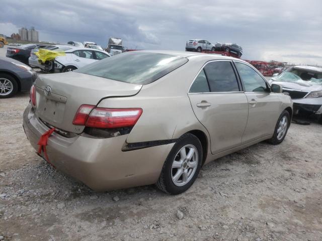 4T1BE46K57U085913 - 2007 TOYOTA CAMRY CE GOLD photo 3