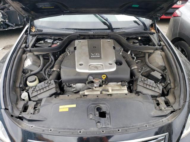 JNKCV64E18M119282 - 2008 INFINITI G37 BASE BLACK photo 11