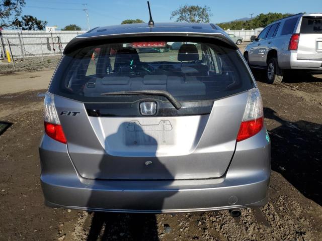 JHMGE87409S014990 - 2009 HONDA FIT SPORT GRAY photo 6