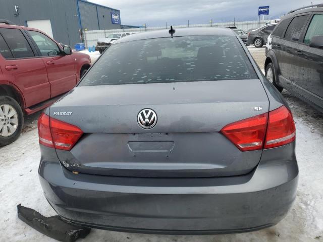 1VWBP7A35DC116589 - 2013 VOLKSWAGEN PASSAT SE GRAY photo 6