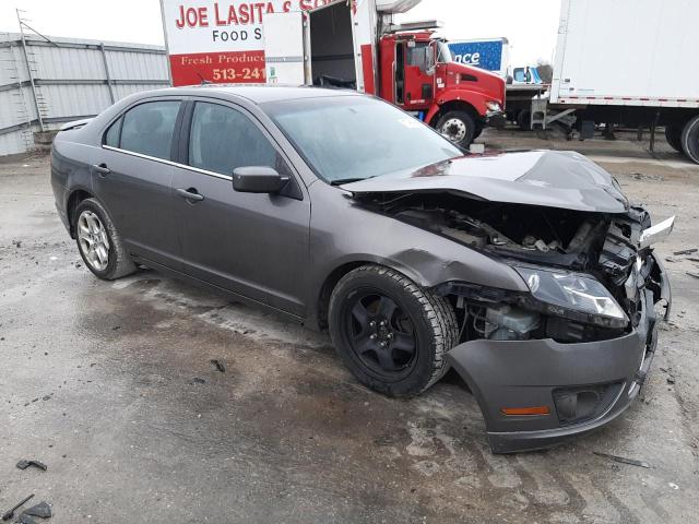 3FAHP0HA8BR285003 - 2011 FORD FUSION SE GRAY photo 4