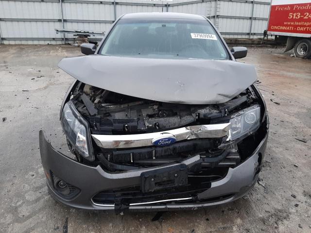 3FAHP0HA8BR285003 - 2011 FORD FUSION SE GRAY photo 5