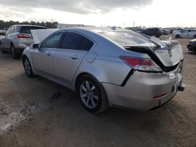 19UUA8F59CA035796 - 2012 ACURA TL SILVER photo 2