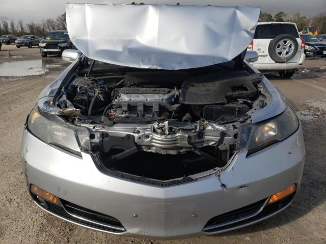 19UUA8F59CA035796 - 2012 ACURA TL SILVER photo 5