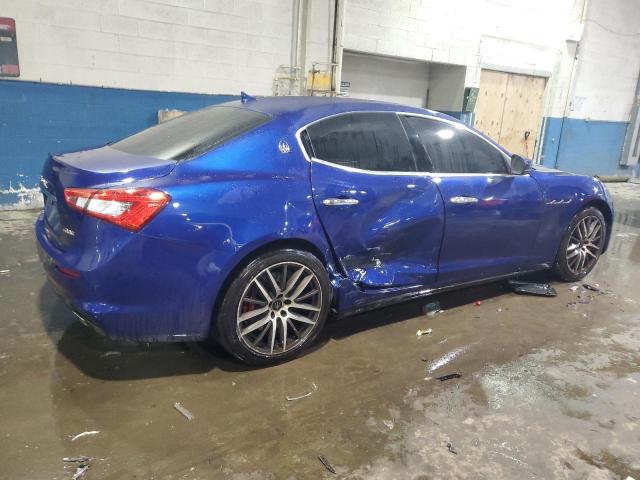 ZAM57YTA3J1287197 - 2018 MASERATI GHIBLI S BLUE photo 3