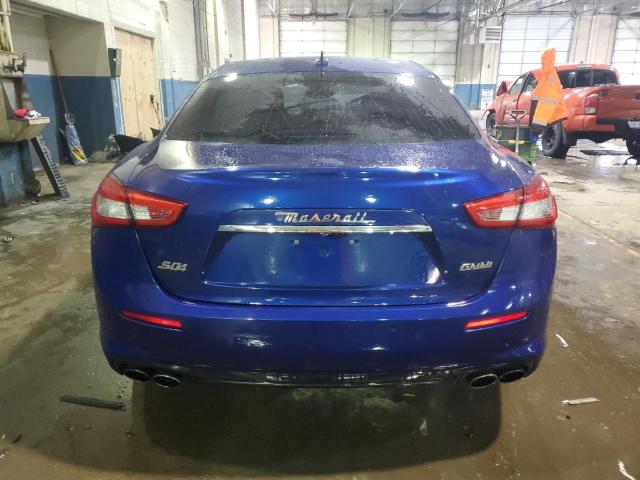 ZAM57YTA3J1287197 - 2018 MASERATI GHIBLI S BLUE photo 6