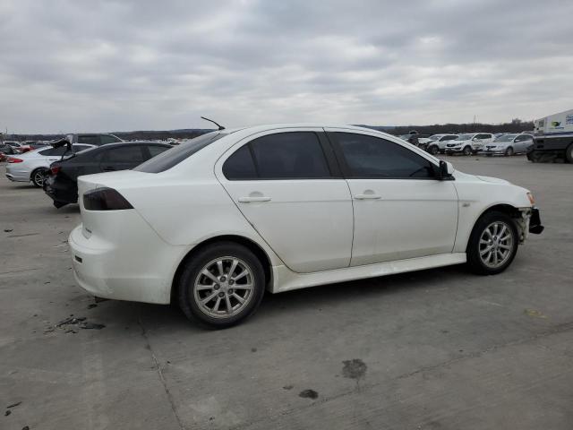 JA32U2FU0EU021237 - 2014 MITSUBISHI LANCER ES/ES SPORT WHITE photo 3