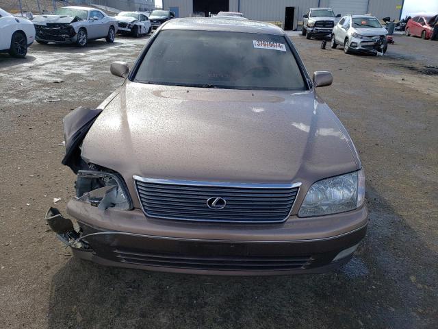 JT8BH28FXW0102368 - 1998 LEXUS LS 400 BROWN photo 5