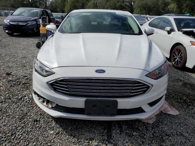 3FA6P0LU9HR356839 - 2017 FORD FUSION SE HYBRID WHITE photo 5