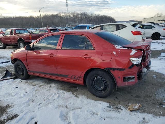 JTDBL40E19J049010 - 2009 TOYOTA COROLLA BASE RED photo 2